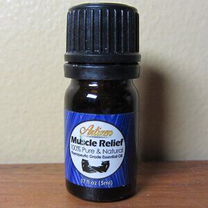 artizen muscle relief massage oil .17 oz / 5 mL unopened (c183)